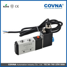 Serie HK4V210-08 Válvula solenoide de aire de doble posición DC12v de 5/2 vías